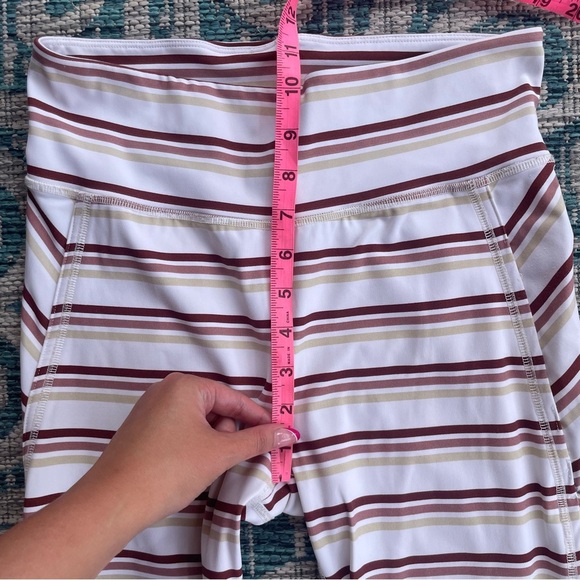 Free People High-Rise 7/8 Length Striped Gidget Legging - Picture 9 of 11